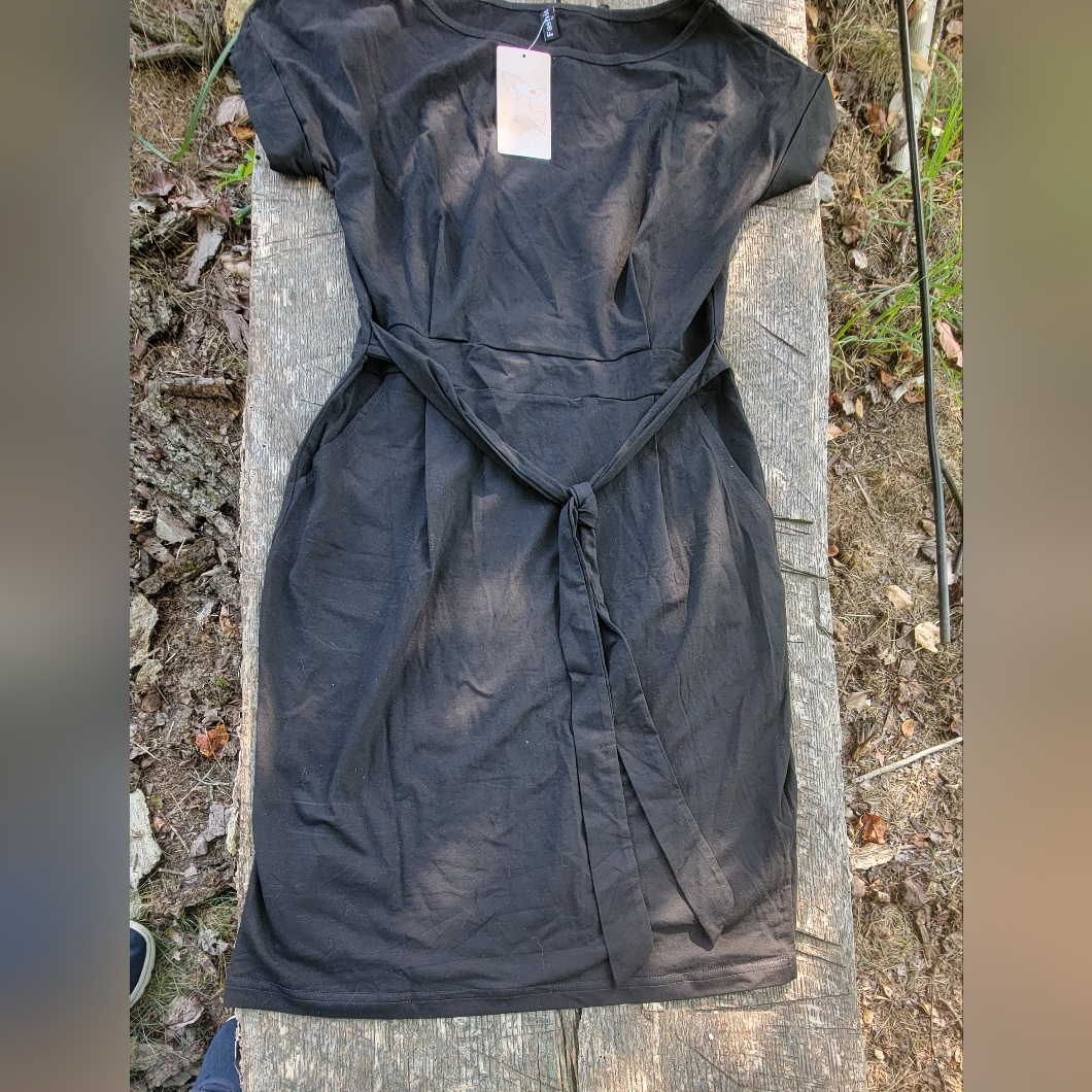 Fashion Nova Black Dress Size S.